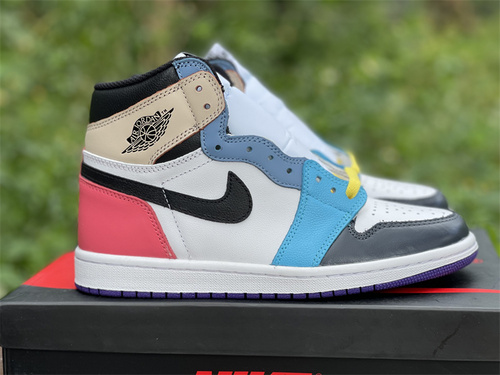 Original version_ AJ1 multi-color stitching_ the goods number CV5276 125. Full code shipment 36--46-5123a773